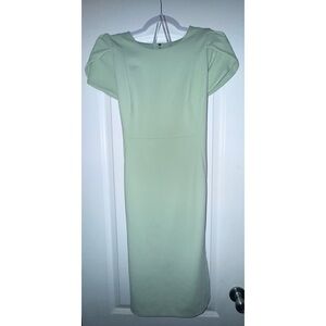 Calvin Klein Soft Green Midi Dress